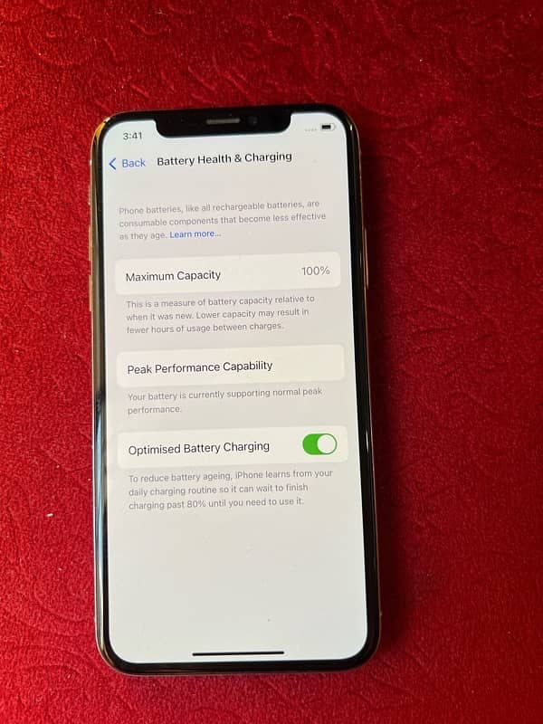 Iphone X pta approved good condition for sale 4