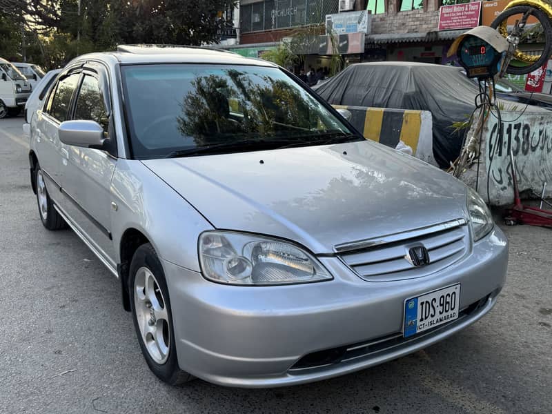 Honda civic 2002 prosmatic sunroof 1