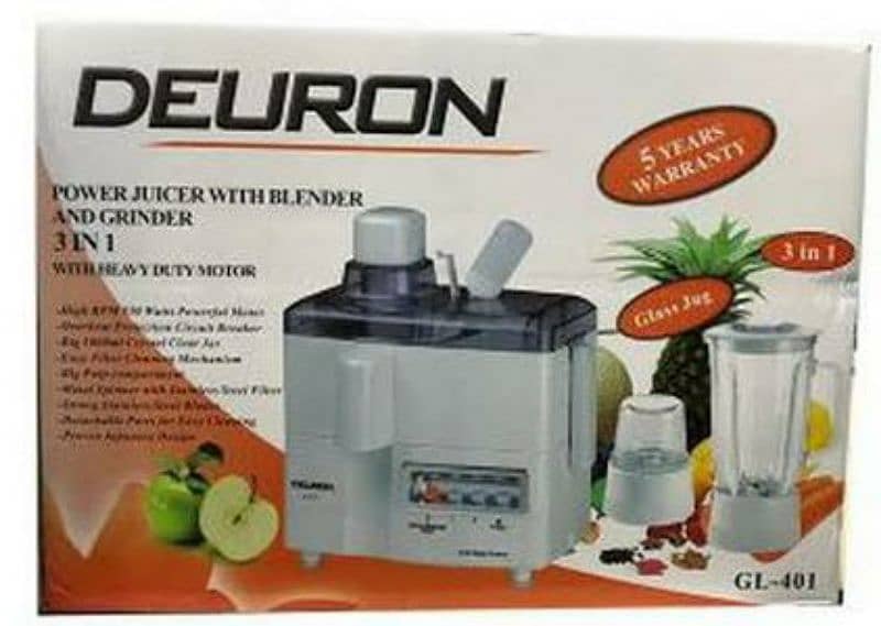 Deuron Juicer Machines And All Electronics Product Best Quality 3