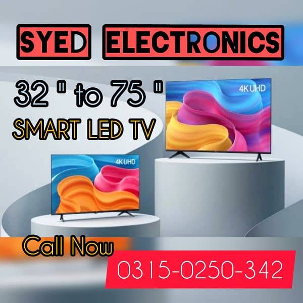 RAMADAN SPECIAL OFFER 55 inch smart led tv 4