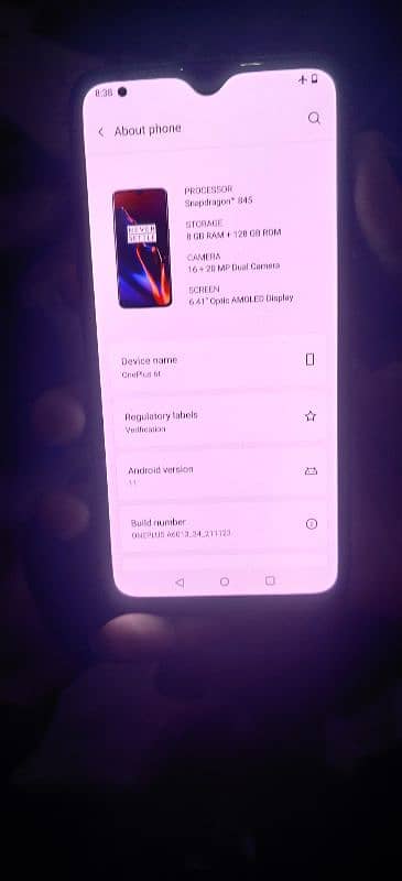 OnePlus 6T PUBG device 60 fps snapdragon 845 back crack hai or Sara A1 0