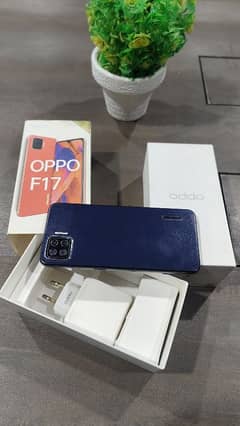 Oppo f17 8gb/128 with box 8.5/10 condition