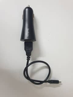 Fast Car Charger Original Belkin 4.2 A-  slighty used