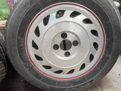 Alloy Rims tyres 14 inch 175/70R14 Yokohama ES31 VITZ City Platz XLi