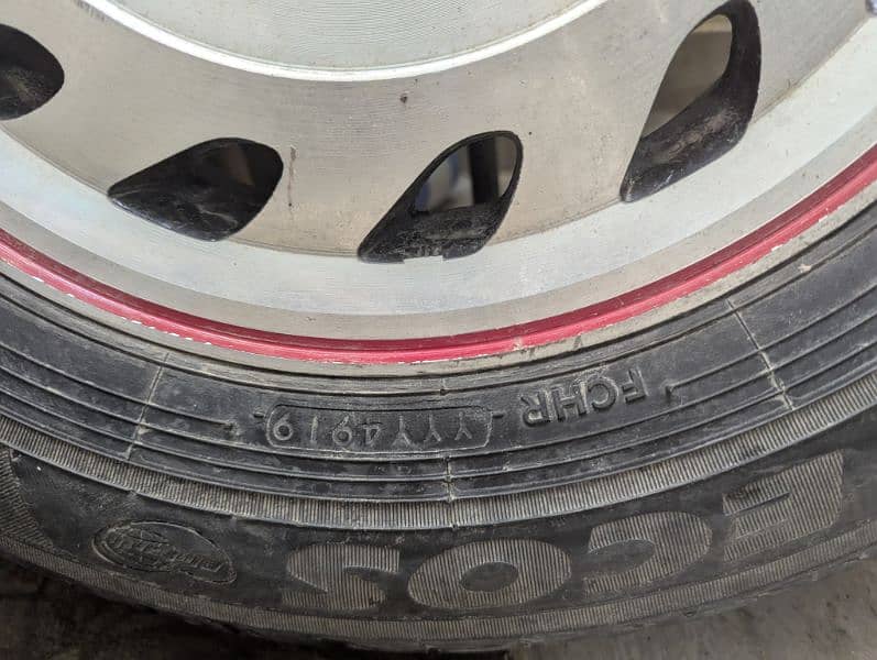 Yokohama Bluearth tyre Alloy Rim 14 inch 175/70R14 YARIS VITZ City XLi 2