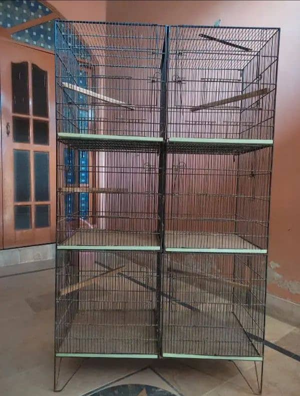 Birds Cage 4.5ft x 3ft in Good condition 0