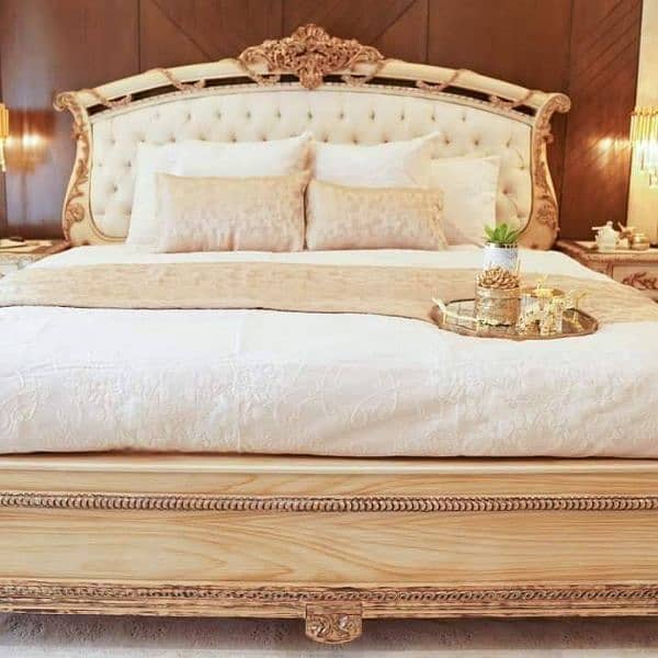 #Cushing bed set#Chinioti bed design#king size bed#wooden bed design 0