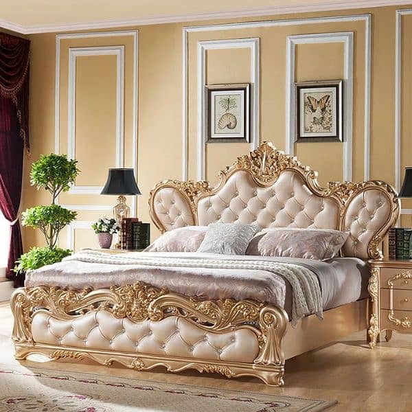 #Cushing bed set#Chinioti bed design#king size bed#wooden bed design 10