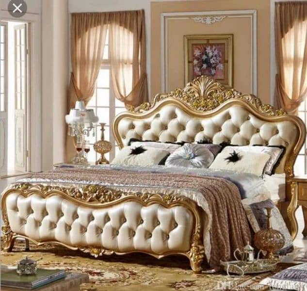 #Cushing bed set#Chinioti bed design#king size bed#wooden bed design 13