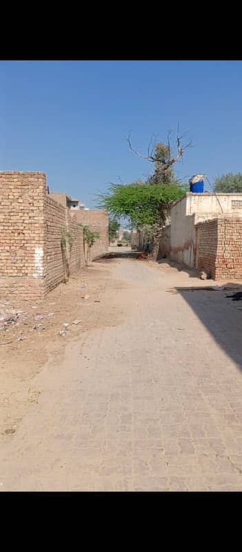 Urgent Sale 5 mrla Plot location Akbar colny last Street gas available in street just 4.60 lak per mrla dmd, 3