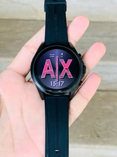 Armani Exchange Drexler Black Dial 46mm Men's Smart Watch-AXT2007