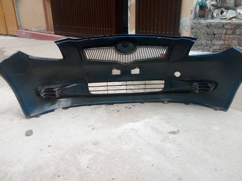 vitz front back bumper 7 model 3