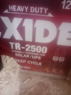 4 Exide TR 2500 tall tubular deep cycle 8 month used