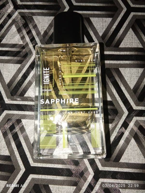 sapphire ignite new original fragrance 6to 8 hours 1