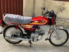 HONDA CD 70 2025 MODEL ZERO METER BIKE BEAND NEW CONDITION