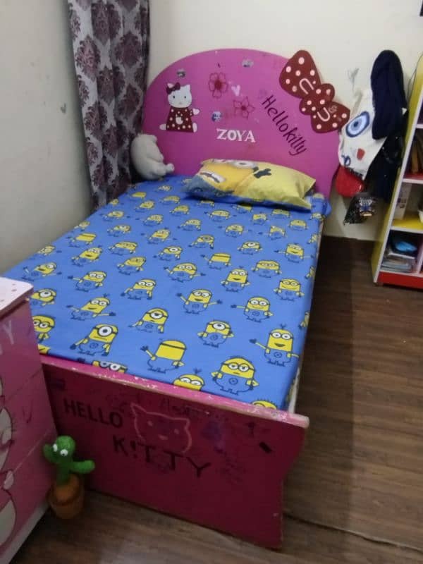 Kids Deco Painted Bed 0