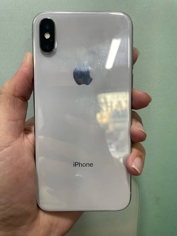 iPhone x with Box PTA Aprroved 64 GB 1