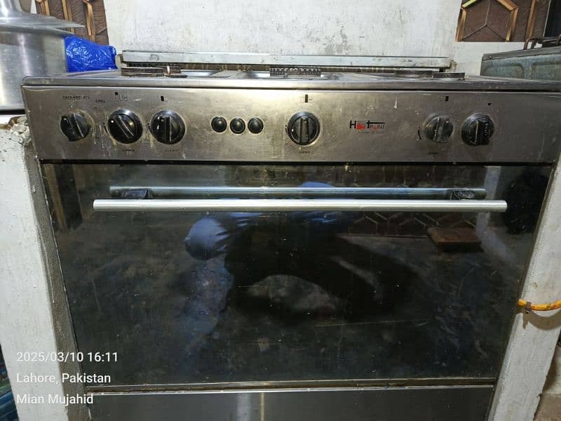 HOT POINT cooking range all ok ha urgent sale 2