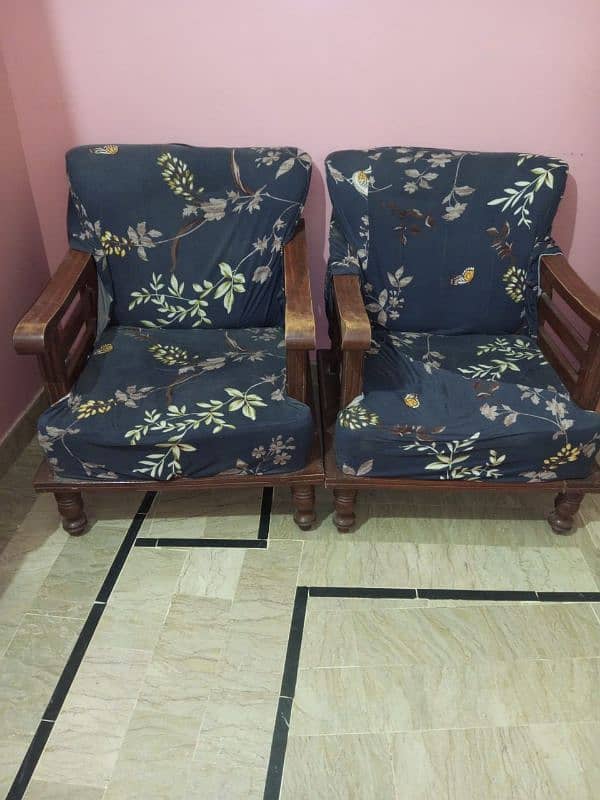 solid wood 5 Setar  sofa set with sayti 9