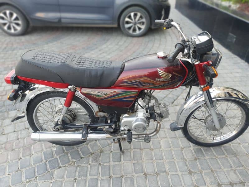 Honda CD 70 2020 Red 1