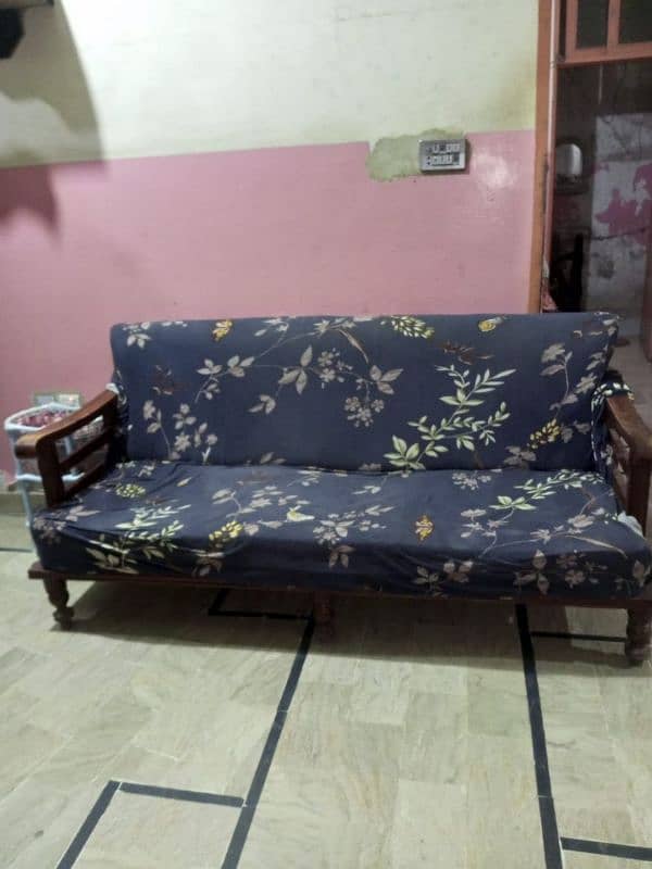 solid wood 5setar sofa set with dewan saeety 4