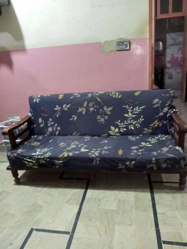 solid wood 5setar sofa set with dewan saeety 5