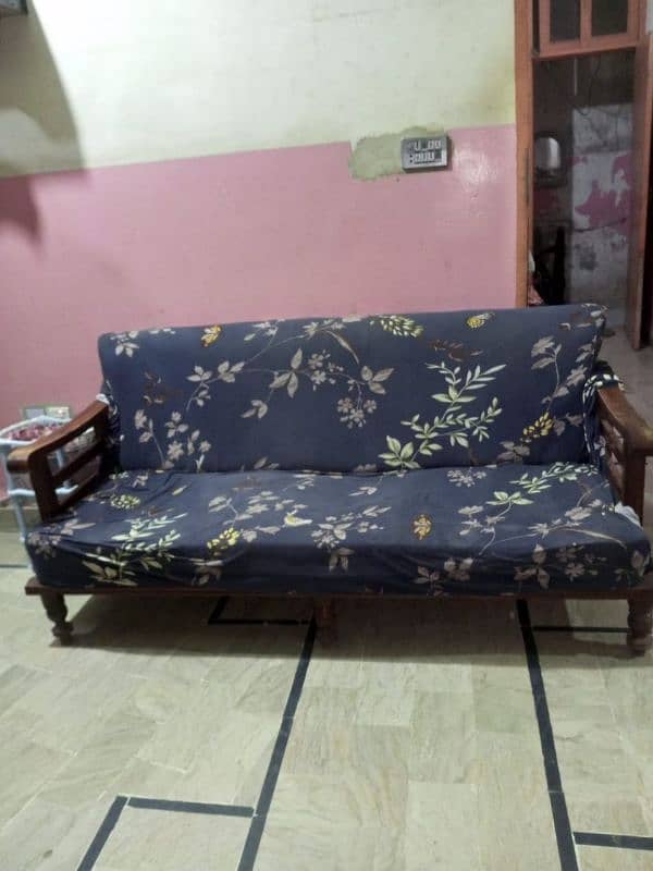 solid wood 5setar sofa set with dewan saeety 12