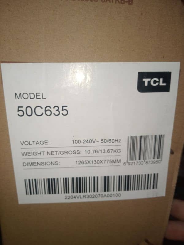 TCL 50Inch QLED for sail 03017419166 4