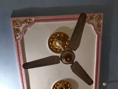 2 piece Antique model fan with 100% original copper winding