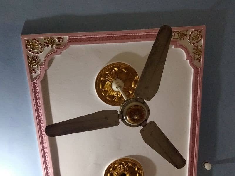 2 piece Antique model fan with 100% original copper winding 0