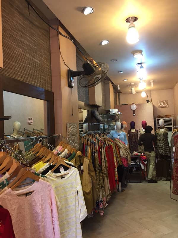 Golden Chance 409 Sqft Shop Already Rented 65000 Monthly Main Boulevard Gulberg Lahore Sale 5