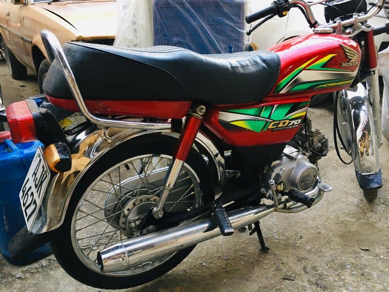 Honda CD70 2022 | Like New Condition | Punjab Registered 0