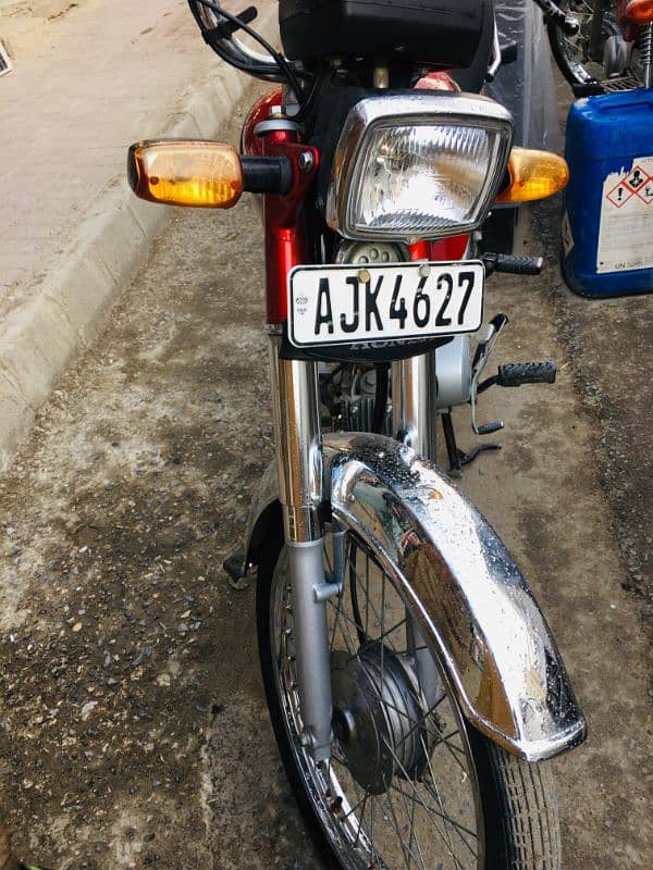 Honda CD70 2022 | Like New Condition | Punjab Registered 1