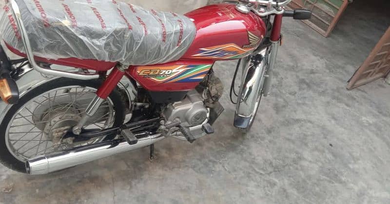 Honda CD70 total genuine bike _"03278290878 3