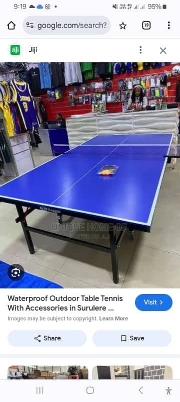 New Foldable Table tennis with net rackets and balls 0