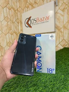 Tecno Camon 18p 8gb Ram 128gb Storage With Box