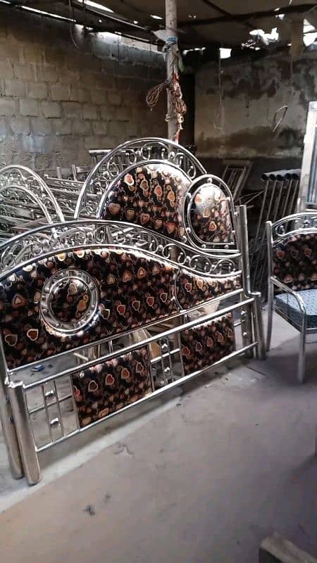 steel bed in wholesale prices 18