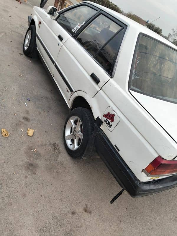 Nissan Sunny 1989 all documents cler 03067531413 call & whtap 2