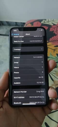 Iphone X - 7.5 condition with battery change