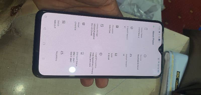 oppo reno z . dual sim 512gb urjent sell 5