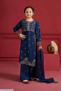 3 piece lawn embroidered unstitched