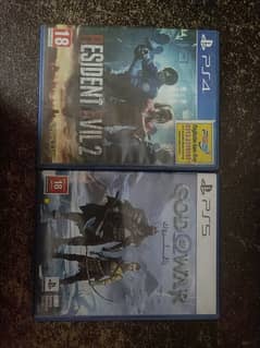 GOW Ragnarok & Resident Evil 2