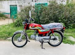 Honda CD 70 2023Model gd condition 12000km use best for 2024