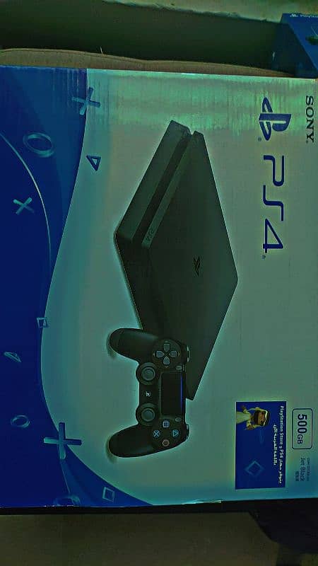 PLAY STATION 4 SLIM 500GB MINT CONDITION 0