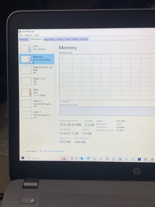 hp pro book 450g4 i5 10Gen 9