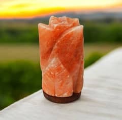 cylinder flower salt lamps