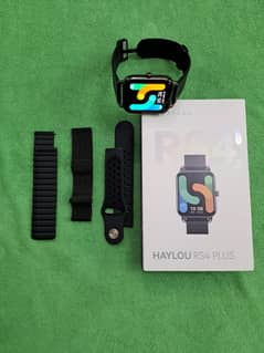 Haylou RS4 Plus (Slightly Used 10/10 Condition) with extra straps