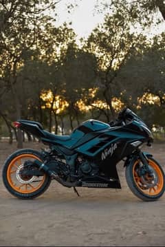 kawasaki ninja rep heavy bike