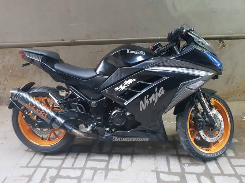 kawasaki ninja rep heavy bike 13