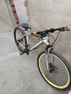 imported cycle with front shocks and Disk brakes